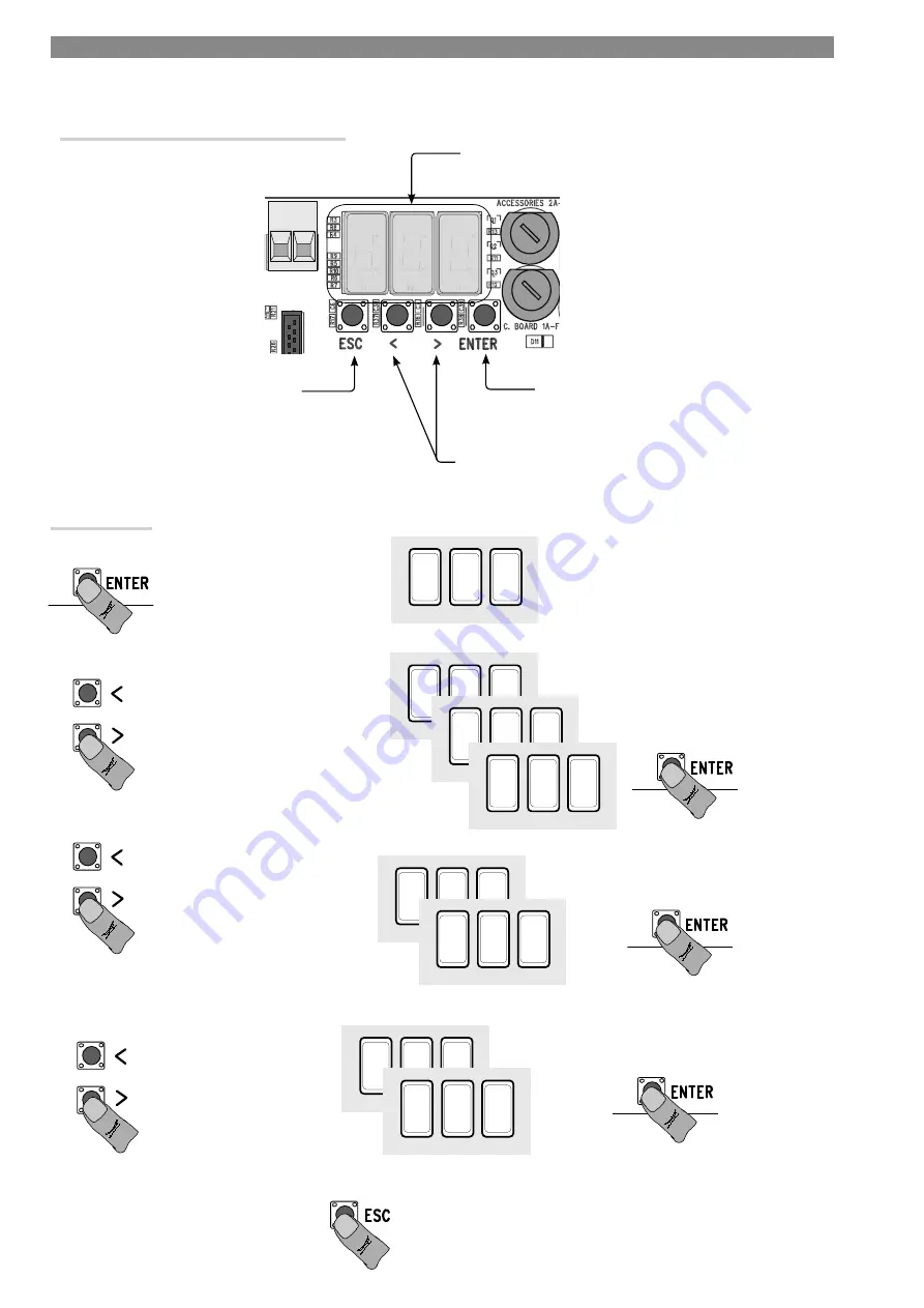 CAME G4040E Manual Download Page 82