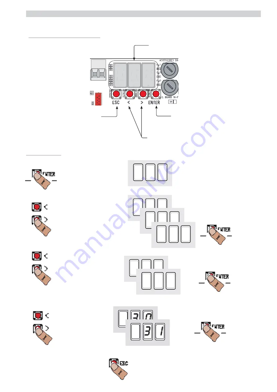 CAME GARD 8 SERIES Installation And Operation Manual Download Page 51