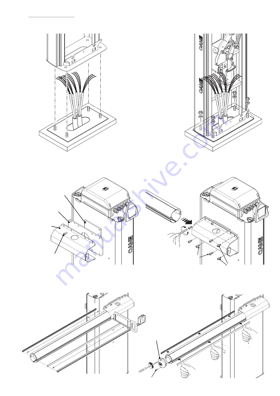 CAME GARD 8 SERIES Installation And Operation Manual Download Page 73