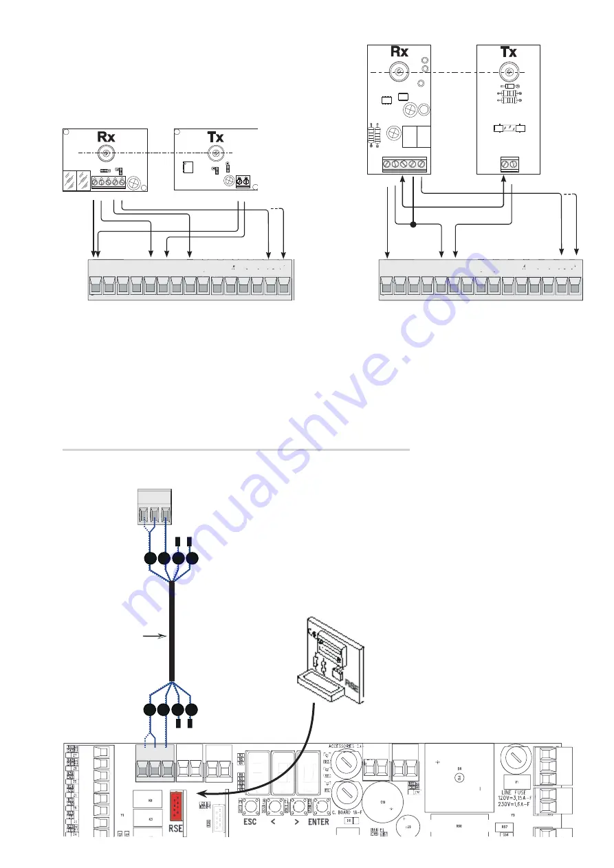 CAME GARD 8 SERIES Installation And Operation Manual Download Page 81