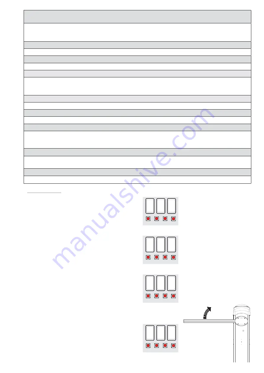 CAME GARD 8 SERIES Installation And Operation Manual Download Page 119