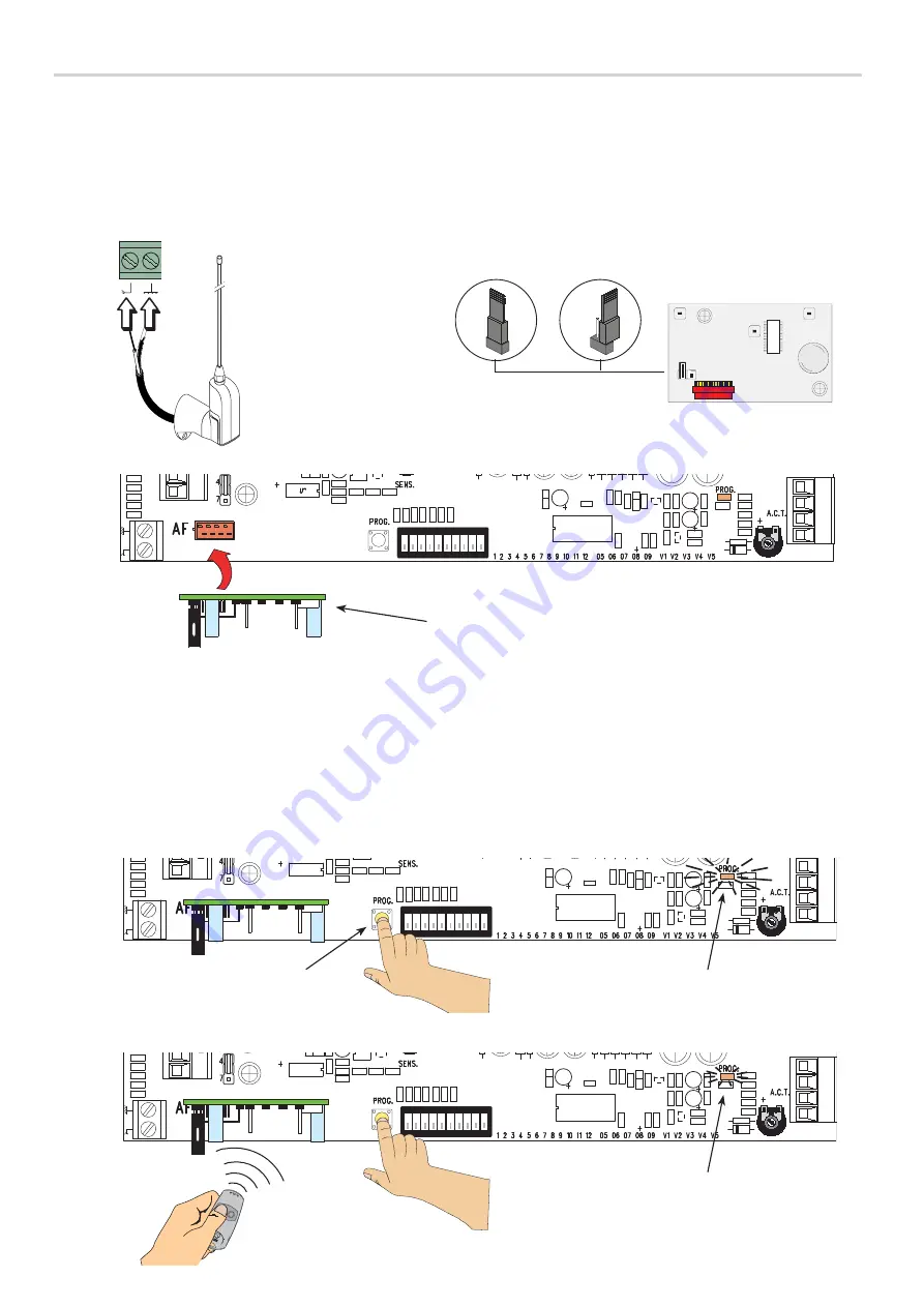 CAME GARD series Installation Manual Download Page 18