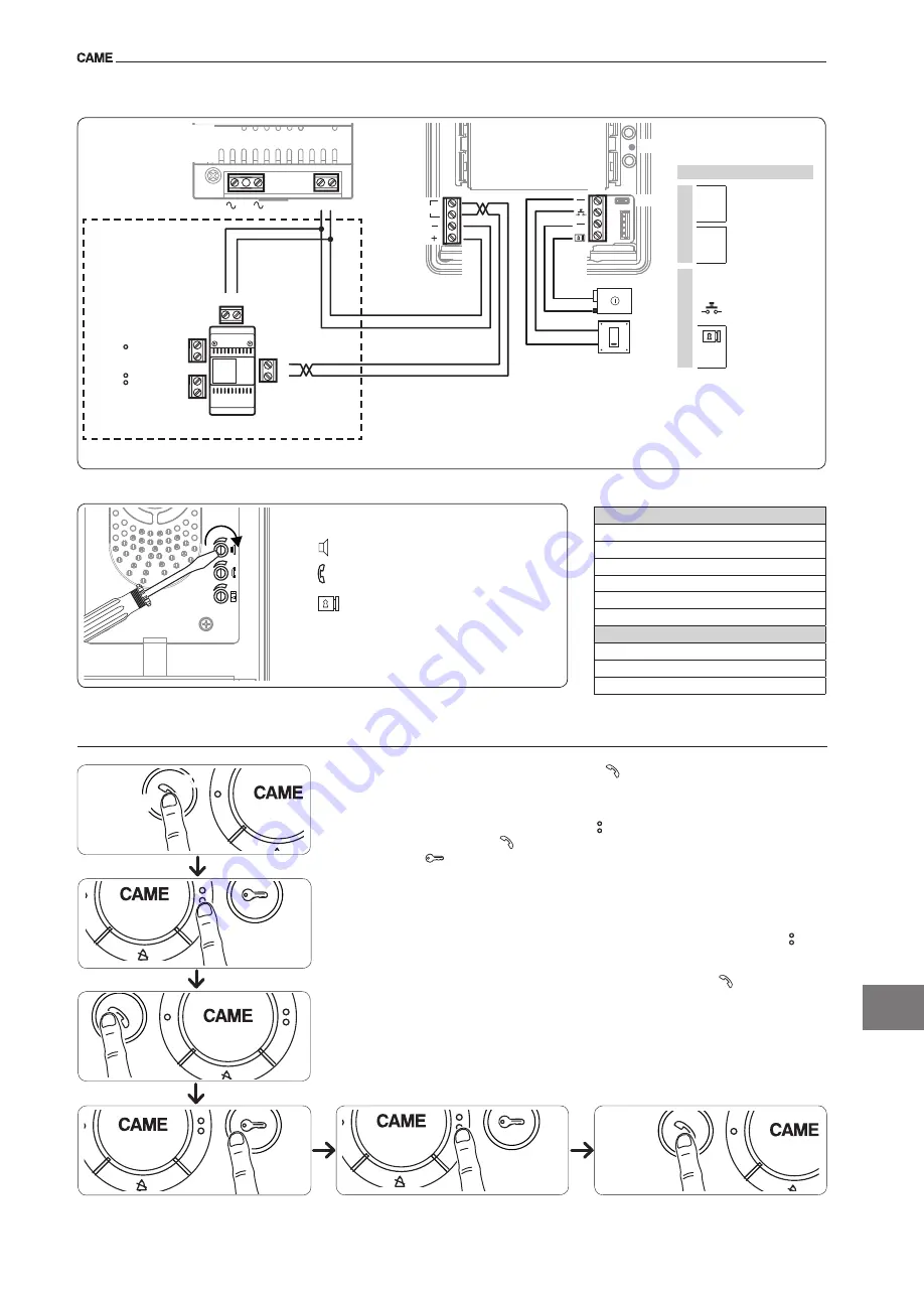 CAME PLACO-VC Installation Manual Download Page 23