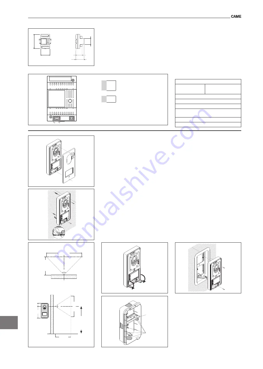 CAME PLACO-VC Installation Manual Download Page 34