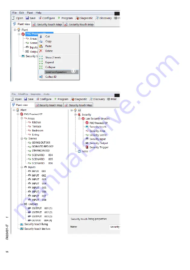 CAME PXTS4.3 Installer Manual Download Page 5