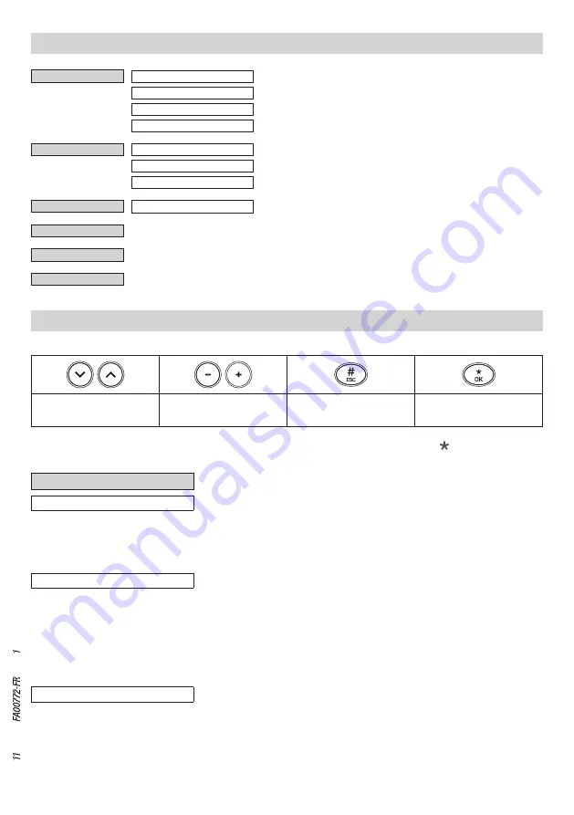 CAME PXWRXU Configuration Manual Download Page 35