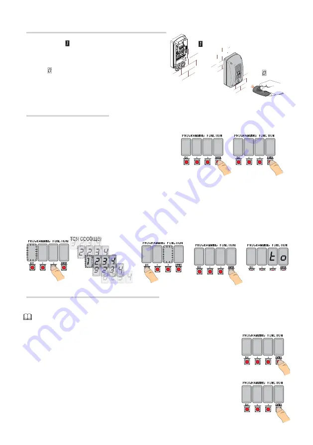 CAME RBE4024 Installation Manual Download Page 58