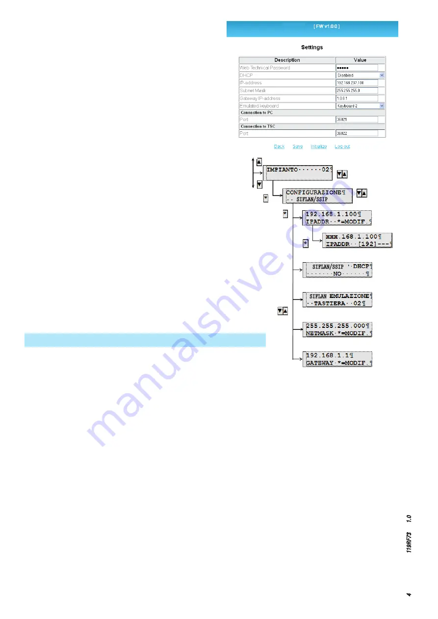 CAME Security line CP Series Installer Manual Download Page 8