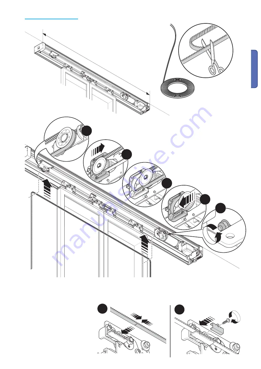 CAME Sipario Series Assembly And Installation Manual Download Page 23