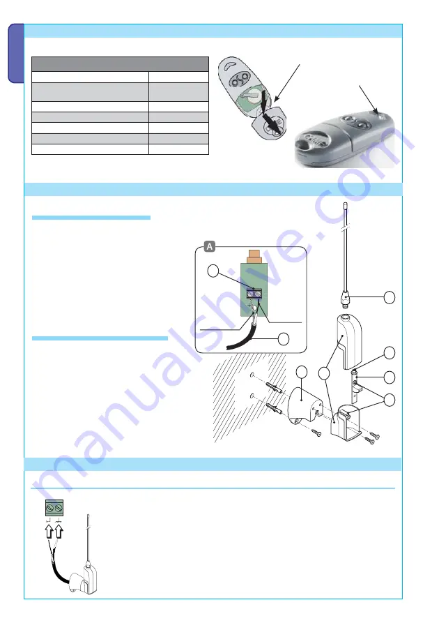 CAME TRA03 Installation Manual Download Page 4