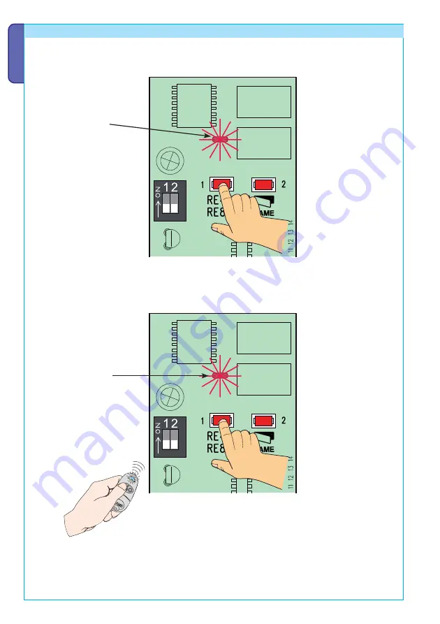 CAME TRA03 Installation Manual Download Page 6