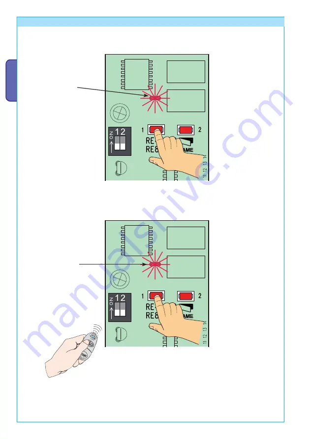 CAME TRA03 Installation Manual Download Page 14