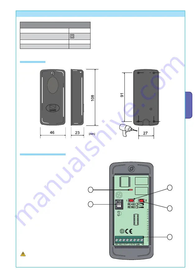 CAME TRA03 Installation Manual Download Page 27