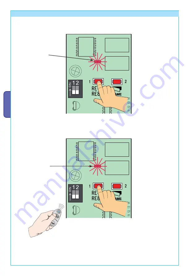 CAME TRA03 Installation Manual Download Page 30