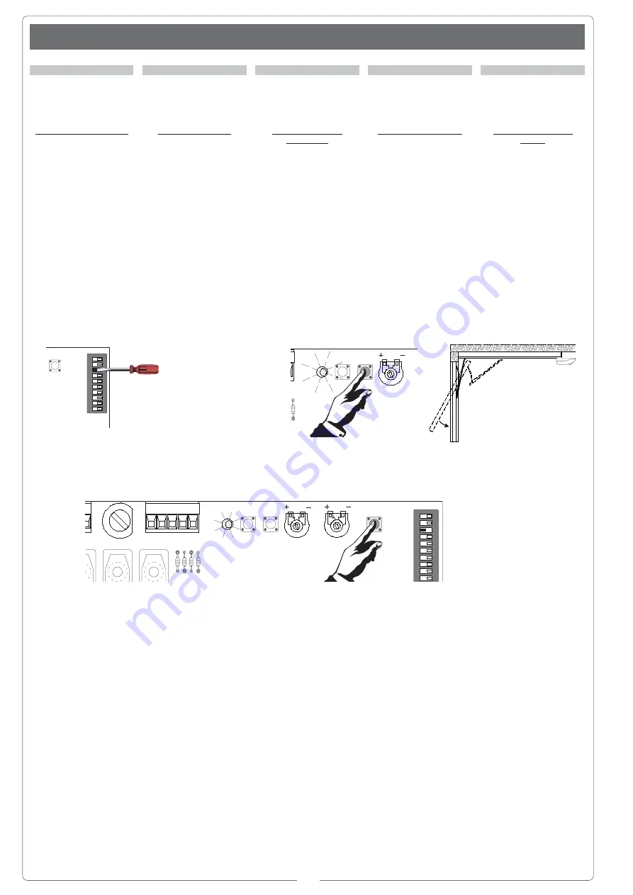 CAME VER Series Instructions Manual Download Page 22