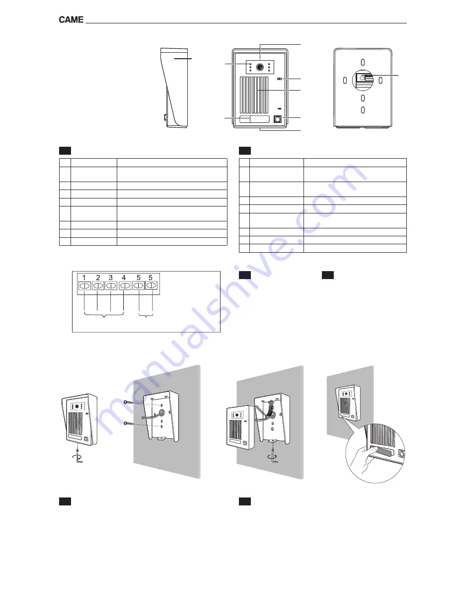 CAME VK01 Installation Manual Download Page 6