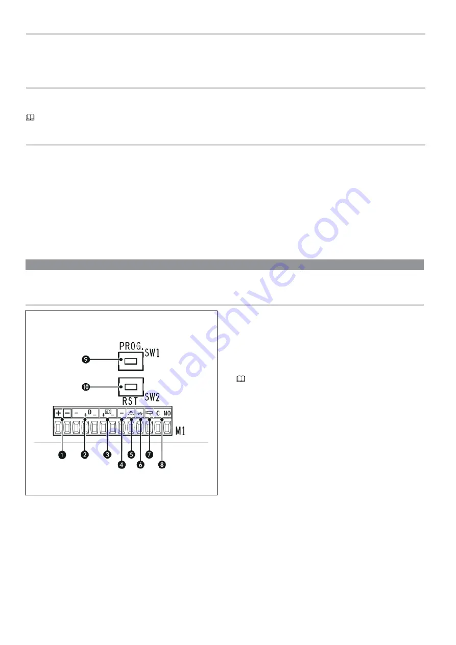 CAME XVP S Configuration Manual Download Page 2