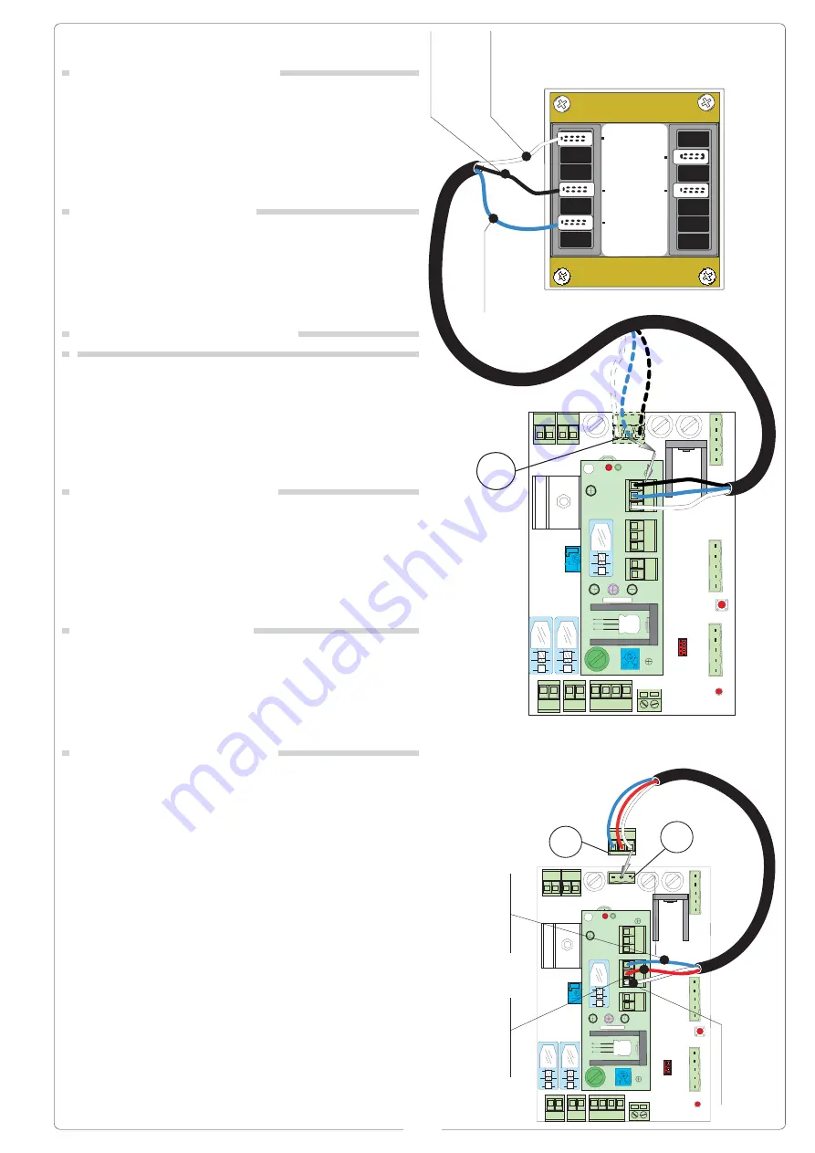 CAME Z Series Connection Manual Download Page 3