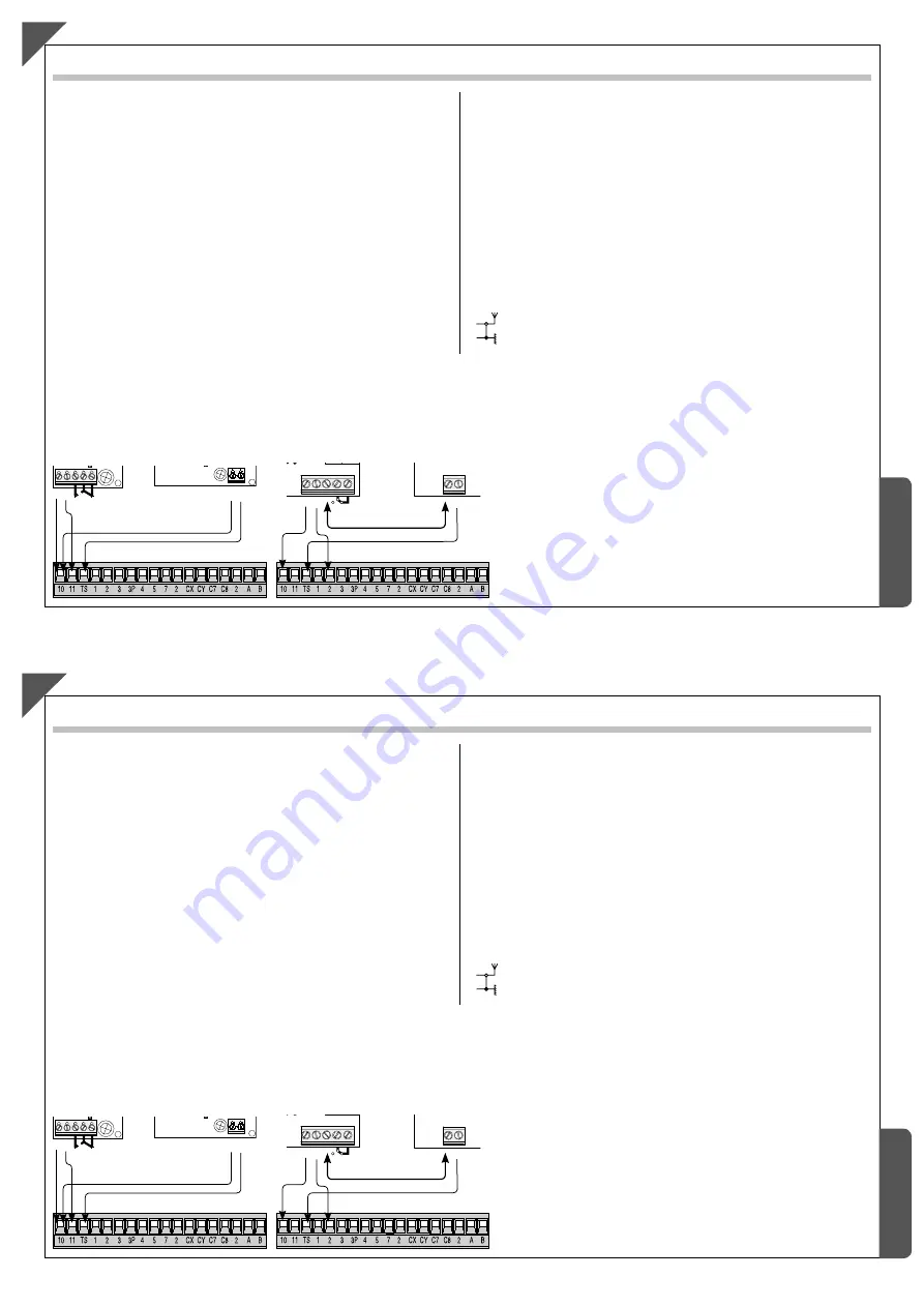 CAME ZBX10 Manual Download Page 23