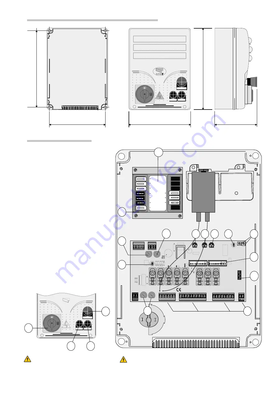 CAME ZC3C Installation Manual Download Page 3