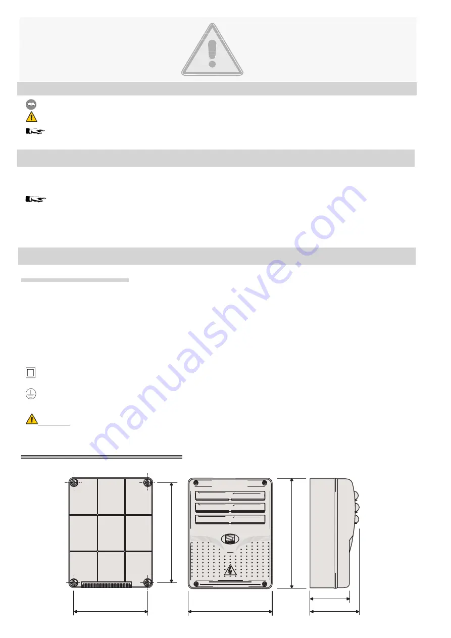 CAME ZCX10 Installation Manual Download Page 2