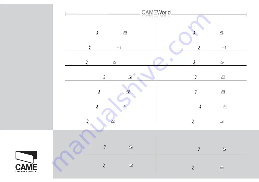 CAME ZL56 Original-Spare Parts Download Page 40