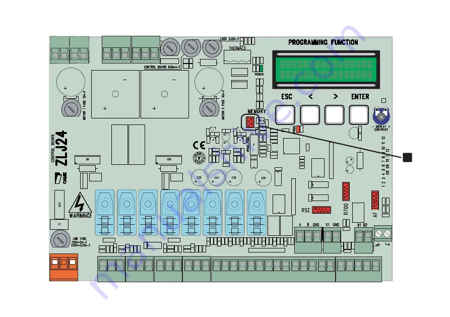 CAME ZLJ24 Original-Spare Parts Download Page 2