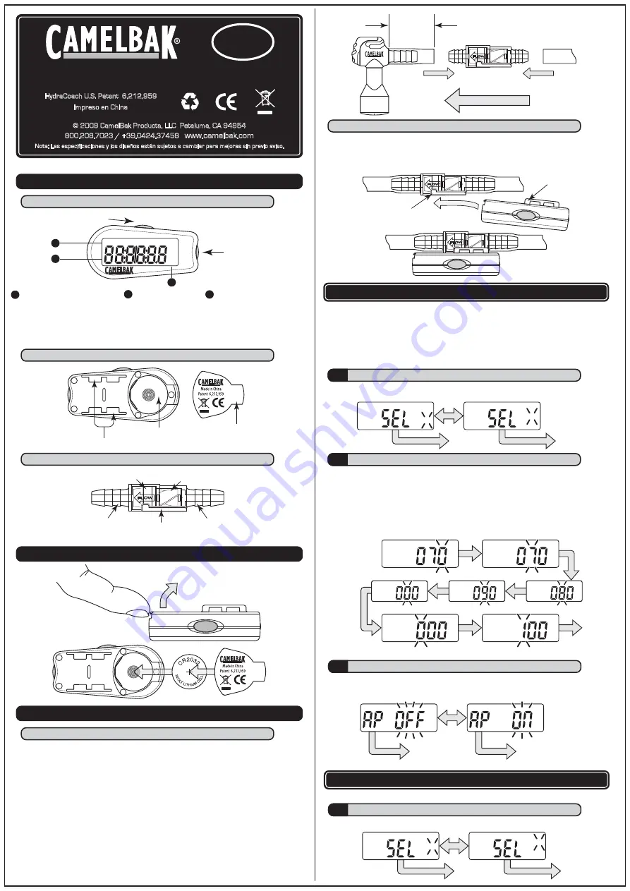 Camelbak FLOW METER Manual Download Page 7