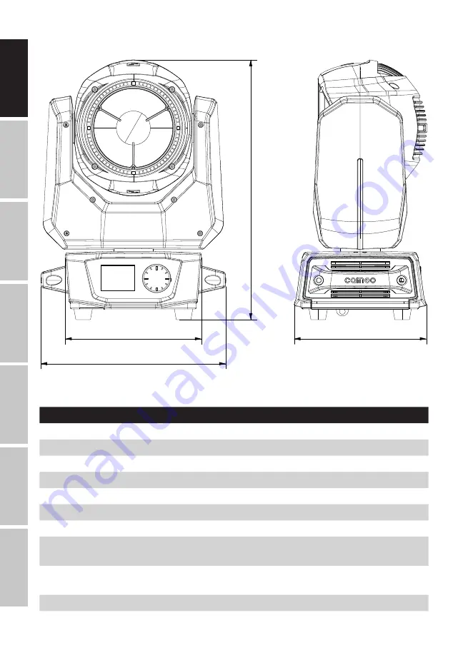 Cameo MOVO BEAM 200 Скачать руководство пользователя страница 28