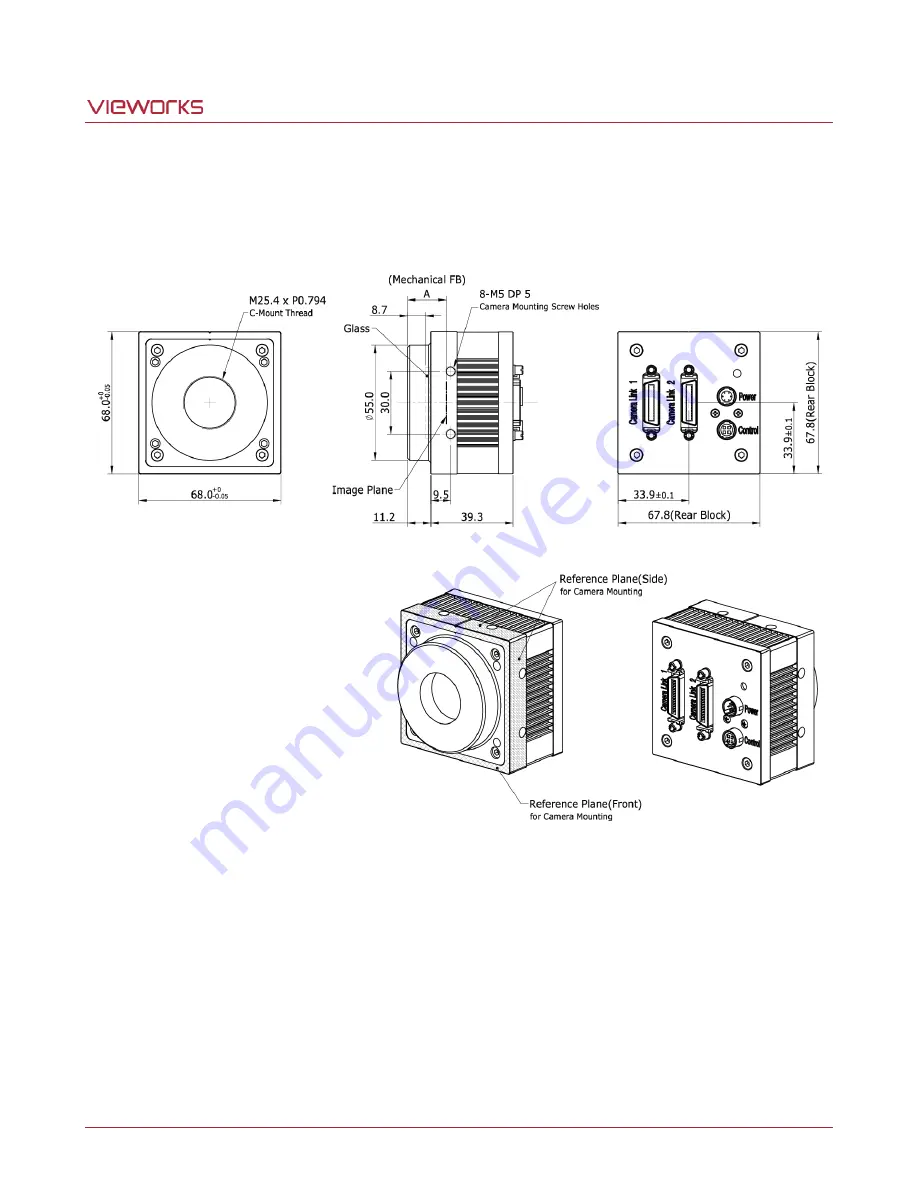 CAMERA LINK vieworks VC Series User Manual Download Page 20