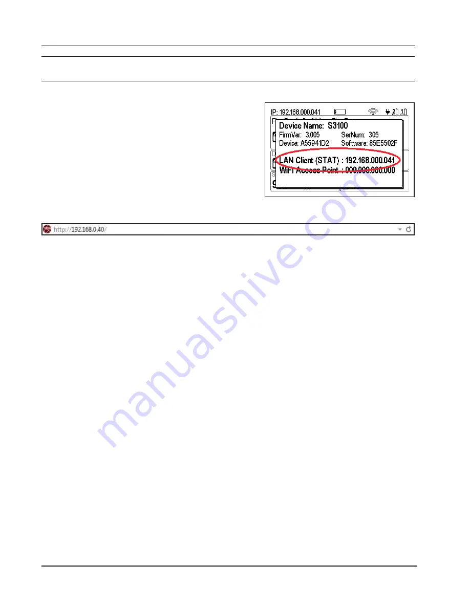 Cameron Scanner 3100 Networking Manual Download Page 26