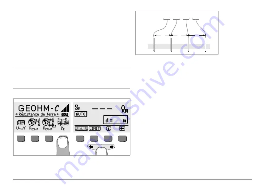 Camille Bauer GOSSEN METRAWATT GEOHM C Operating Instructions Manual Download Page 94