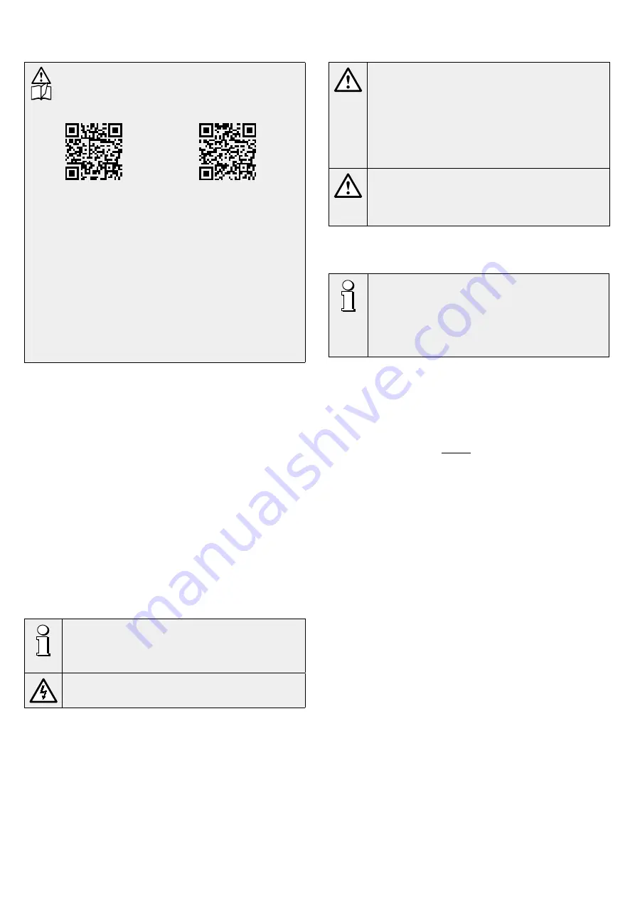 Camille Bauer SINEAX AM1000 Safety Instruction Download Page 14