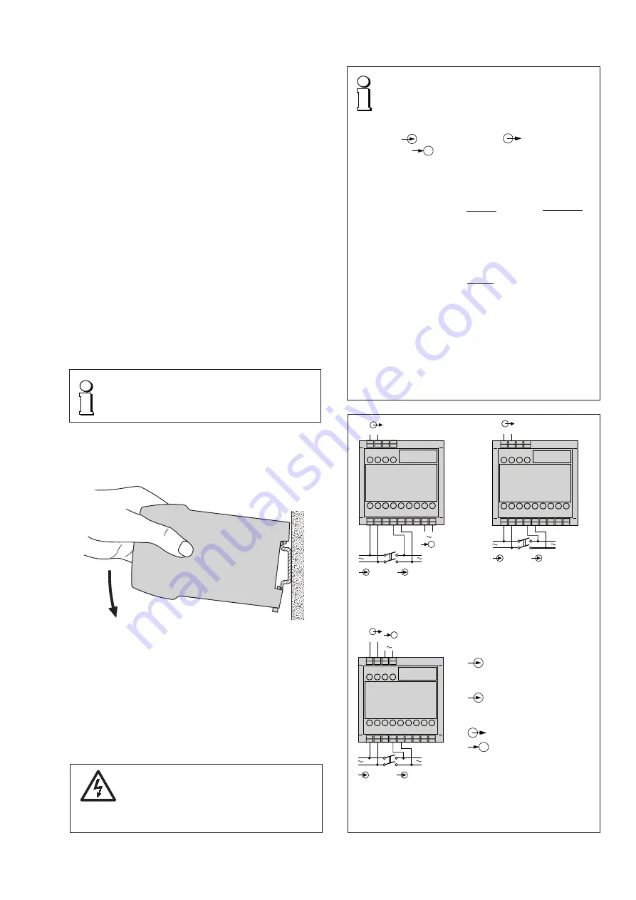 Camille Bauer SINEAX G 537 Operating Instructions Manual Download Page 7