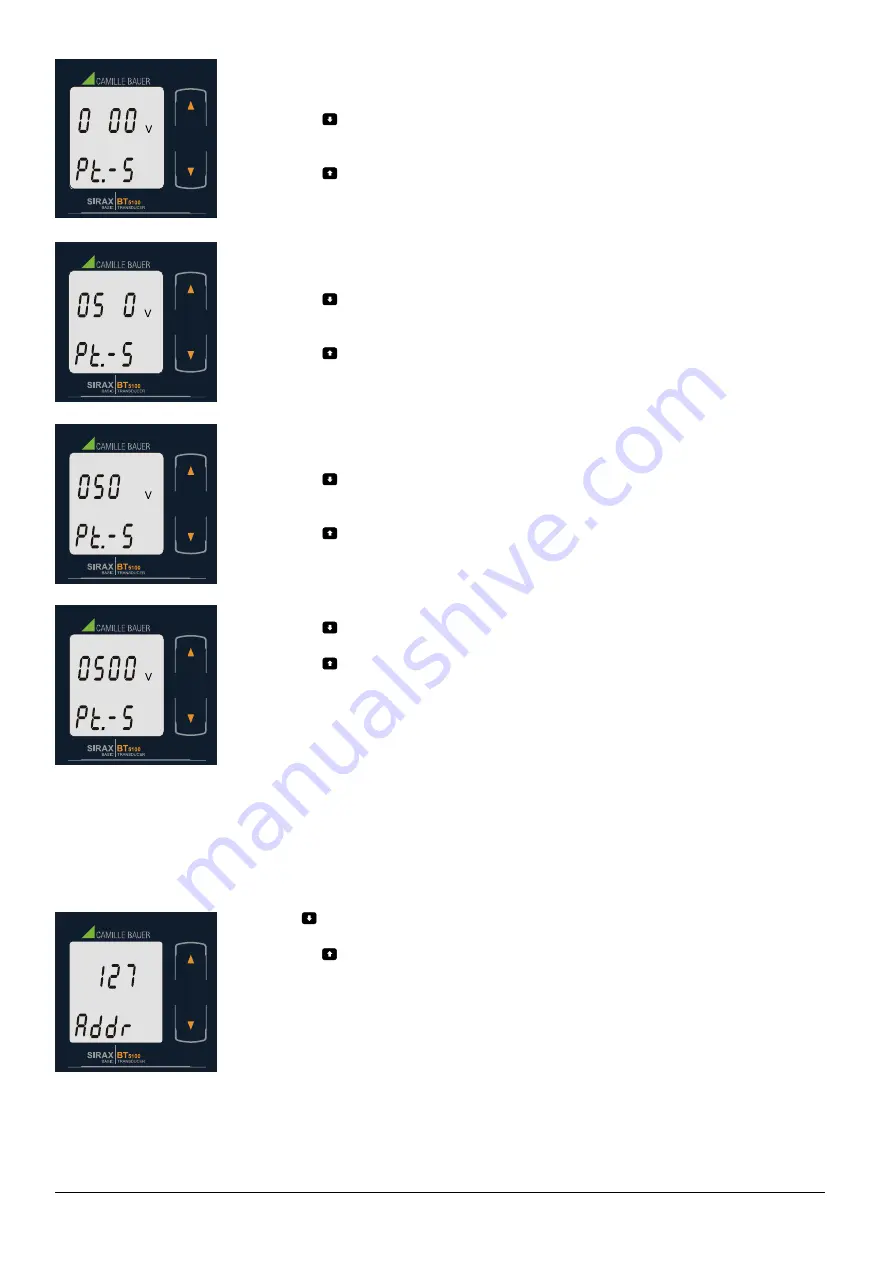 Camille Bauer SIRAX BT5100 Manual Download Page 13