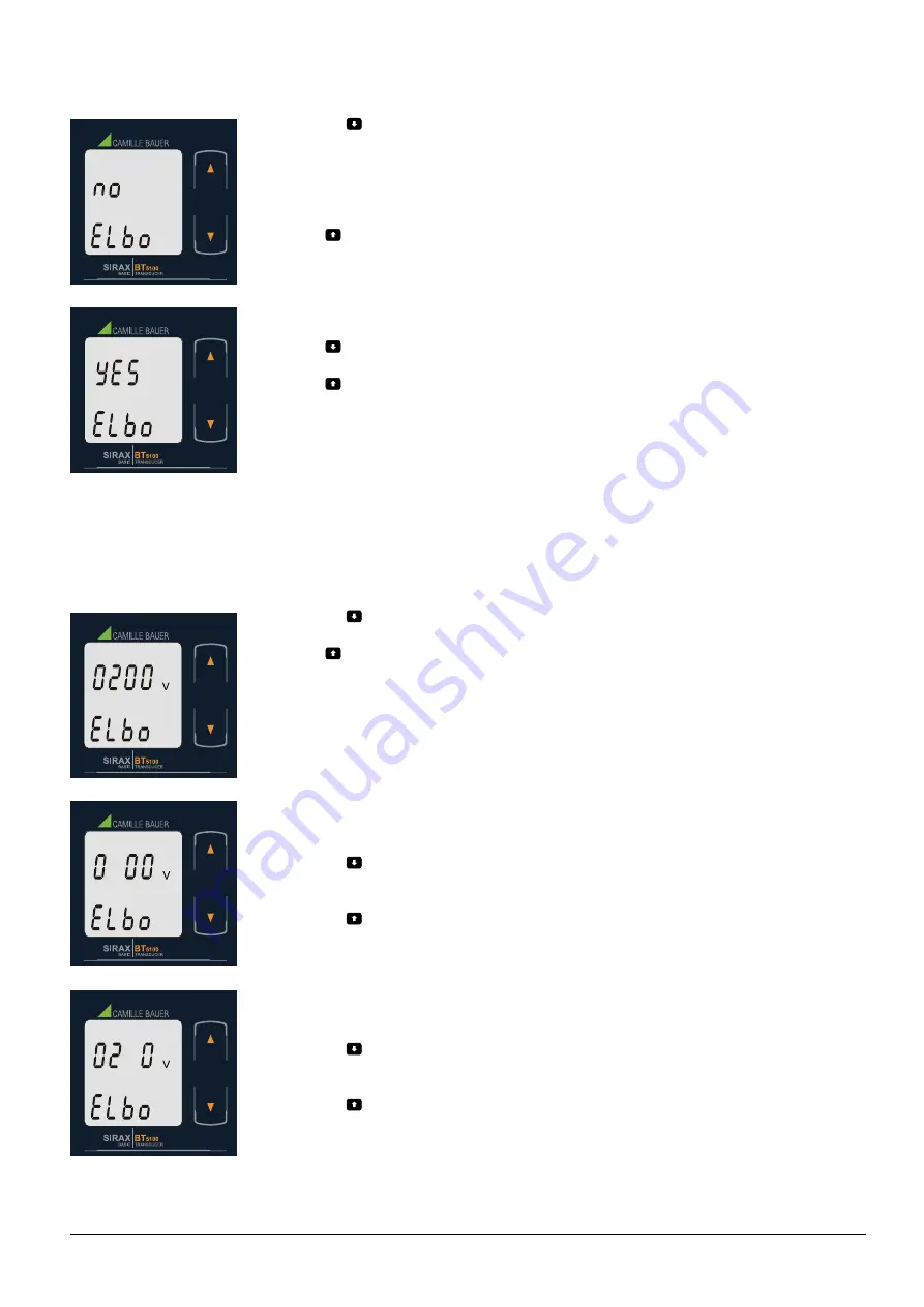 Camille Bauer SIRAX BT5100 Manual Download Page 18