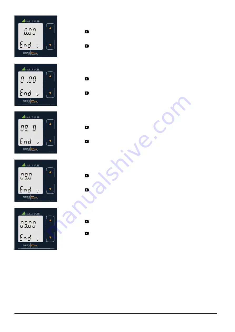 Camille Bauer SIRAX BT5100 Manual Download Page 23