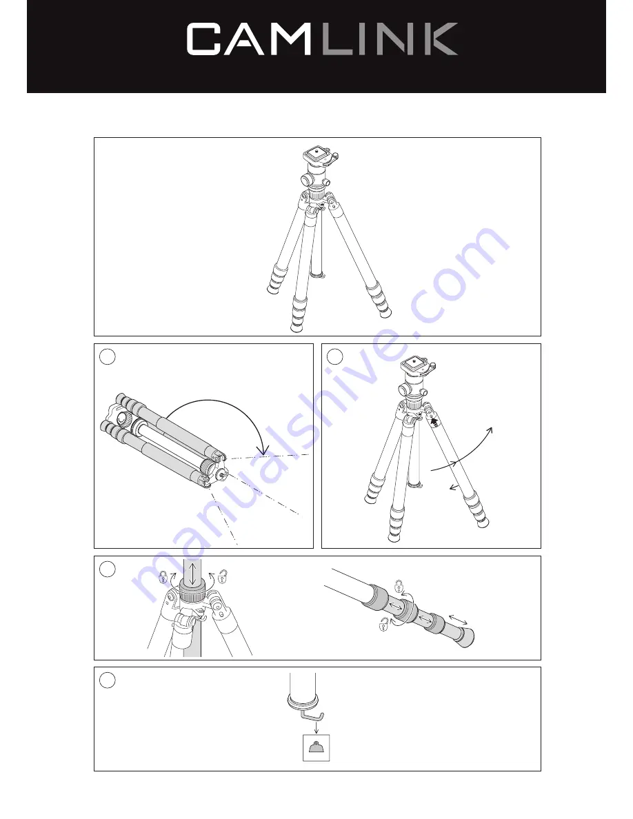 Camlink CL-TPCARB2500 Quick Manual Download Page 1