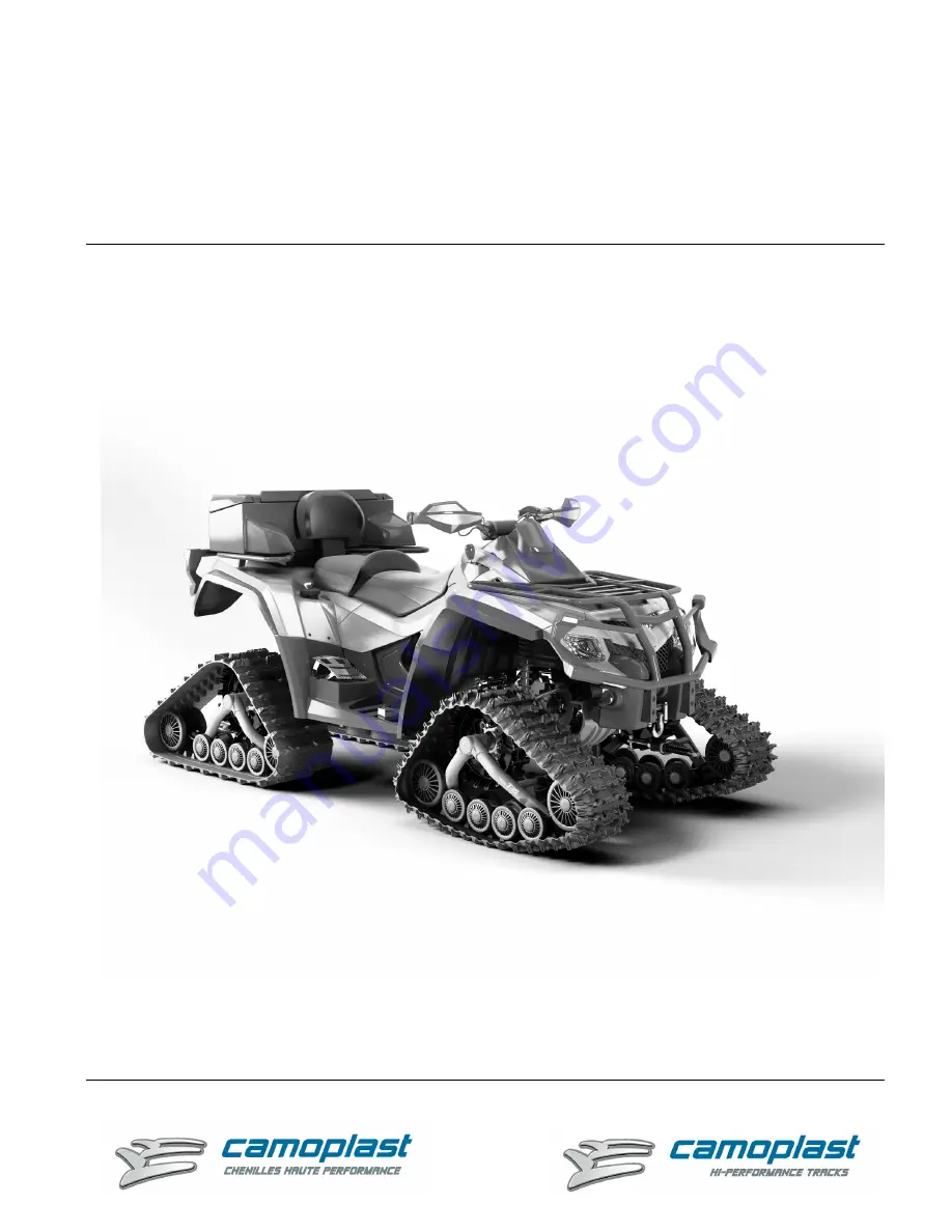 Camoplast ATV T4S Скачать руководство пользователя страница 1