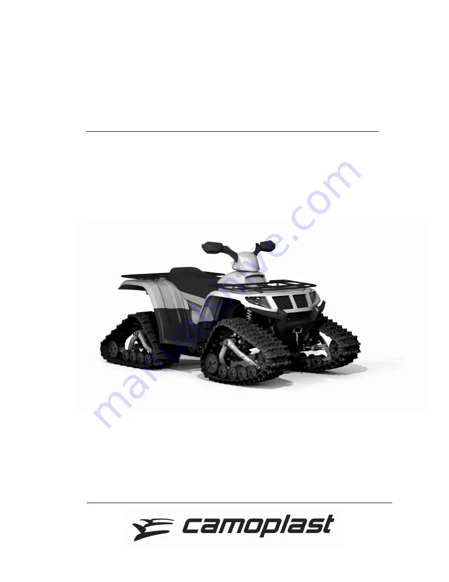 Camoplast TATOU 4S ATV User Manual Download Page 1