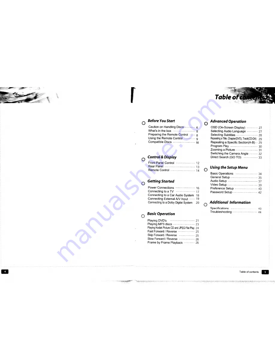 Camos DV-3300 User Manual Download Page 3