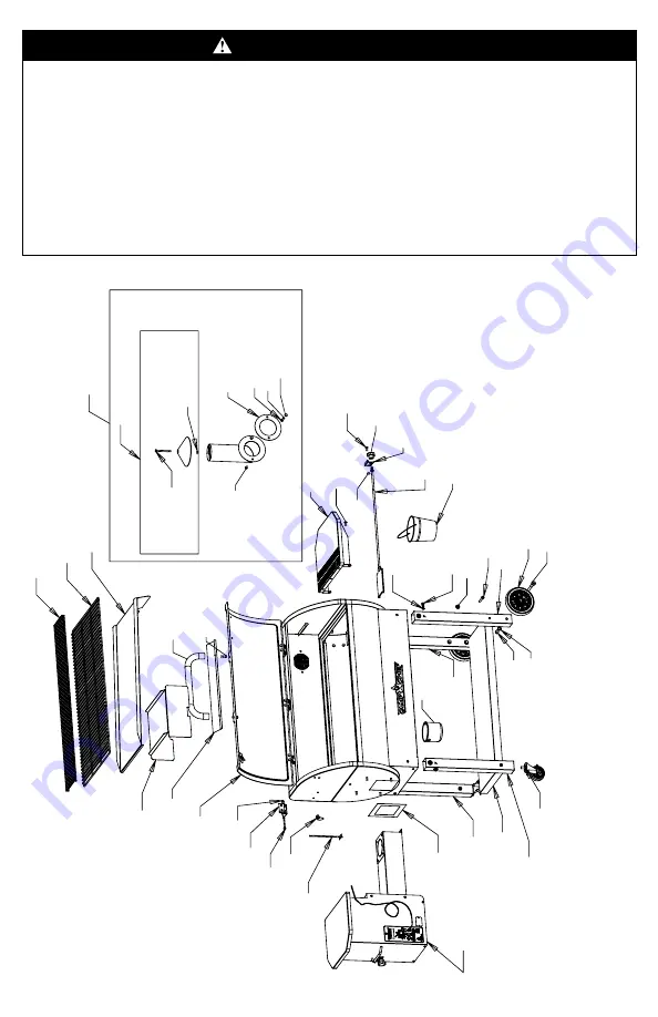 Camp Chef SMOKEPRO PG36LUX-4 Warning & Instruction Booklet Download Page 3