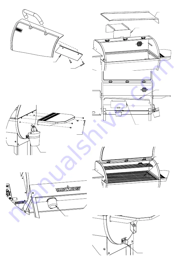 Camp Chef SMOKEPRO PG36LUX-4 Warning & Instruction Booklet Download Page 7