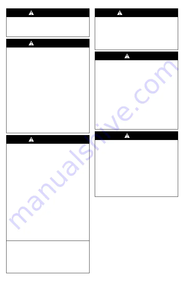 Camp Chef SMOKEPRO PG36LUX-4 Warning & Instruction Booklet Download Page 16