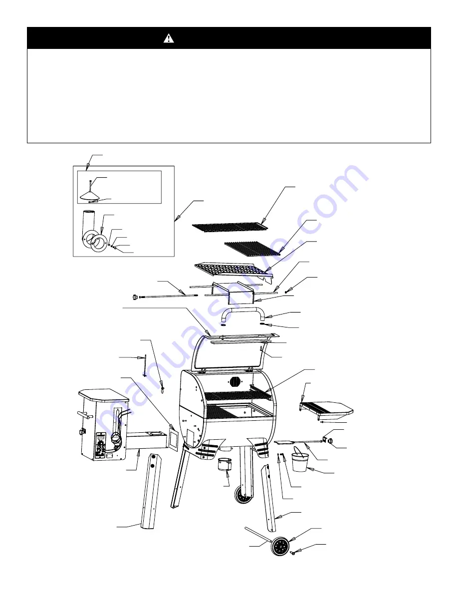 Camp Chef SmokePro SG 24 Instruction Manual Download Page 3