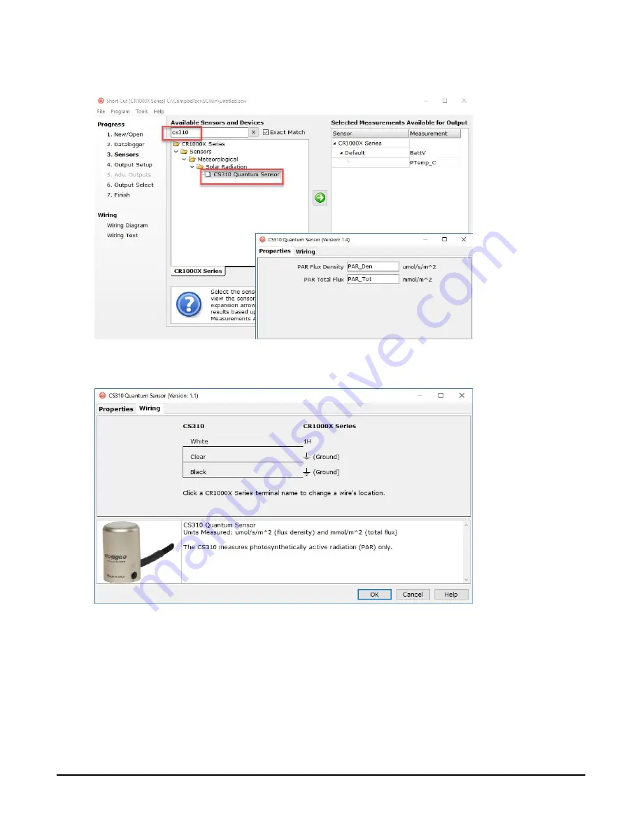 Campbell Apogee Instruments CS310 Product Manual Download Page 8