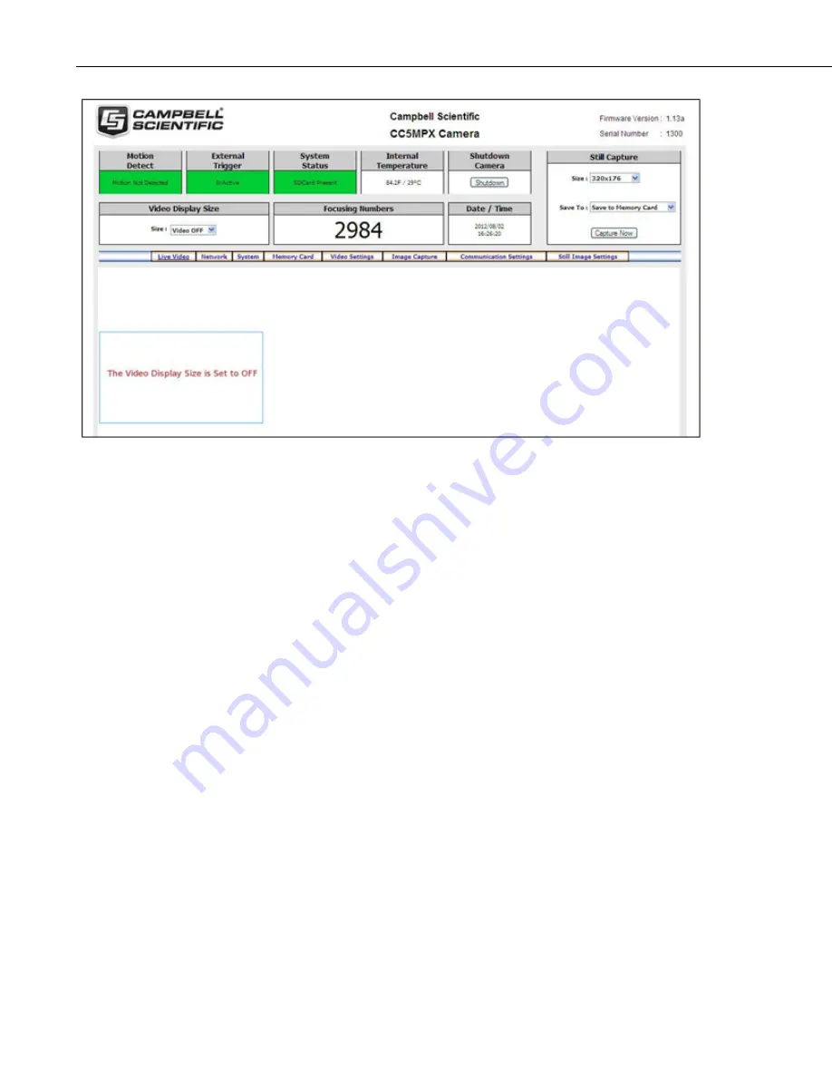 Campbell CC5MPXWD Instruction Manual Download Page 38