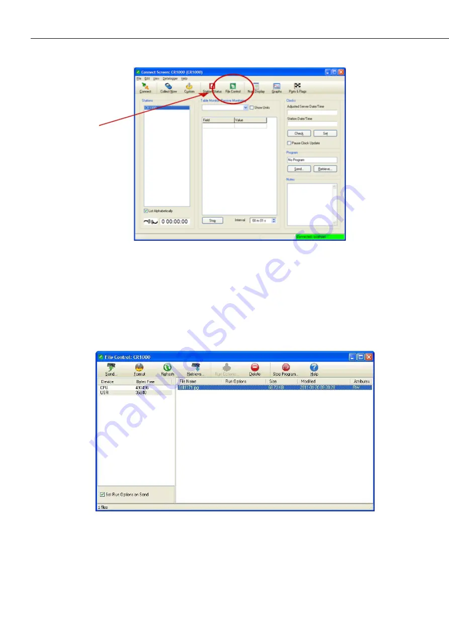 Campbell CCFC Field Camera Instruction Manual Download Page 120