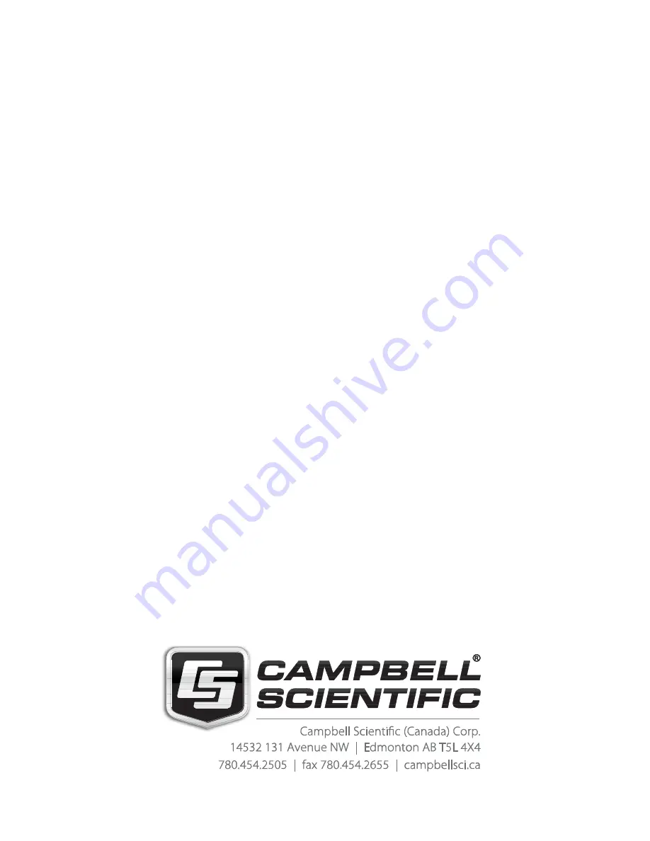 Campbell CMP6-L Instruction Manual Download Page 3