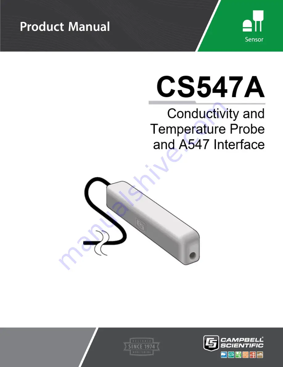 Campbell CS547A Manual Download Page 1